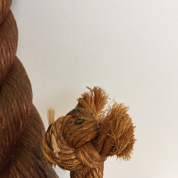 Lion and Cub Rope Sculpture - Picture 5 of 8